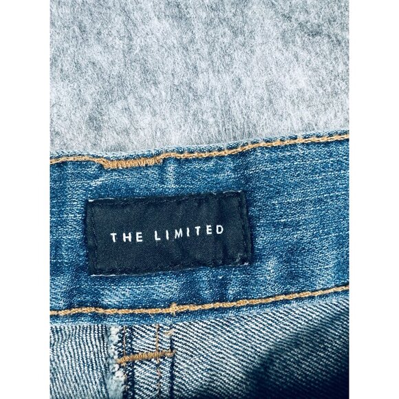 The Limited Womens Blue Denim Jeans Size 4 Cotton/Spandex Blend Y2K Bootcut VTG - Picture 2 of 9